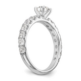 diamond ring design, pave diamond ring