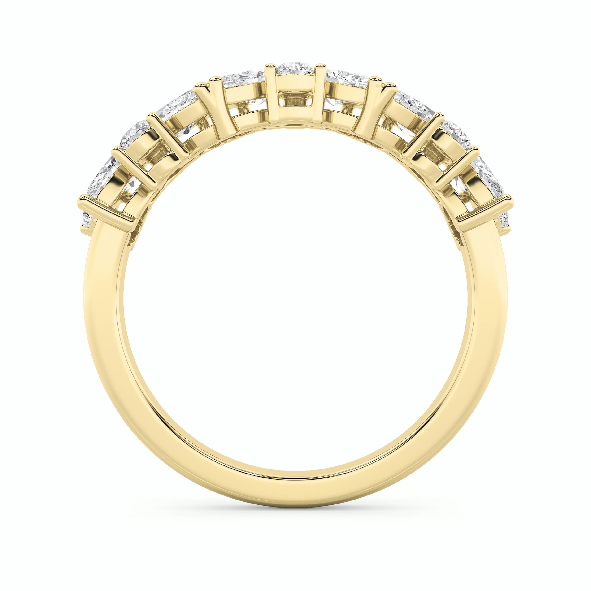 1.5Cttw Marquise Shaped Lab Grown Diamond (G/VS) Ring in 14K Gold