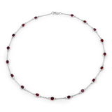 Genuine Garnet By the Yard Necklace