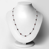 Genuine Garnet By the Yard Necklace