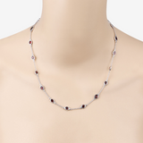 Genuine Garnet By the Yard Necklace