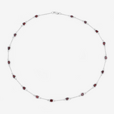 Genuine Garnet By the Yard Necklace