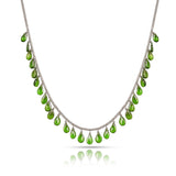 Chrome Diopside Layer Necklace