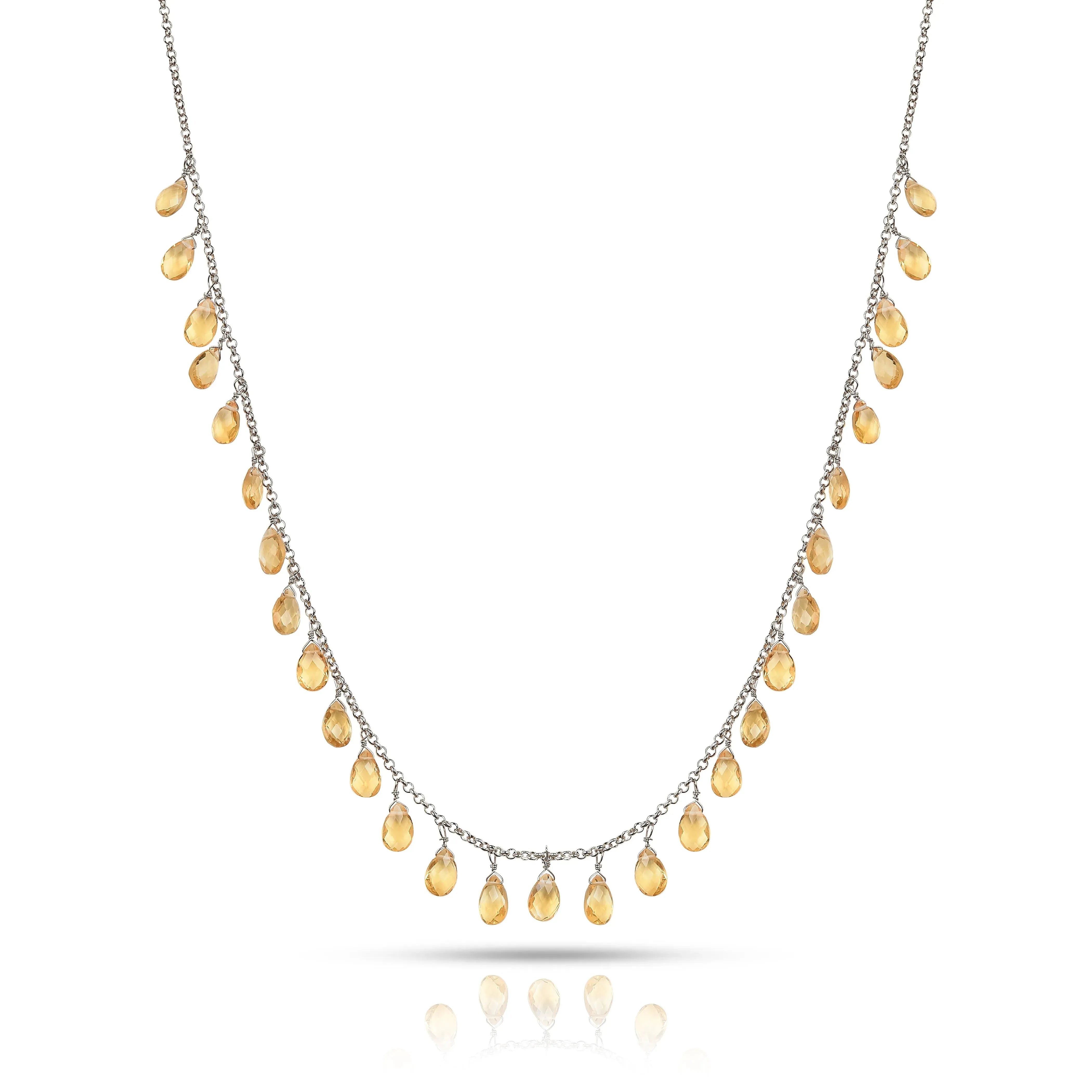 Citrine Layer Necklaces