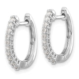 14K White Gold Lab Grown Diamond Hinged Hoop Earrings Fine Color Jewels 50th birthday gift for women, Birthday gift for her, Bridesmaid Gift for Her, diamond gift for her, dla-dm-discount-all-145099, dla-dm-discount-all-154898, everyday gift for her, gift for her, gift for women, Hinged Hoop Earrings, Jewelry Gift for her, lab grown diamond earrings, minimalist earrings, small hoop earrings, Wedding Gift For Her