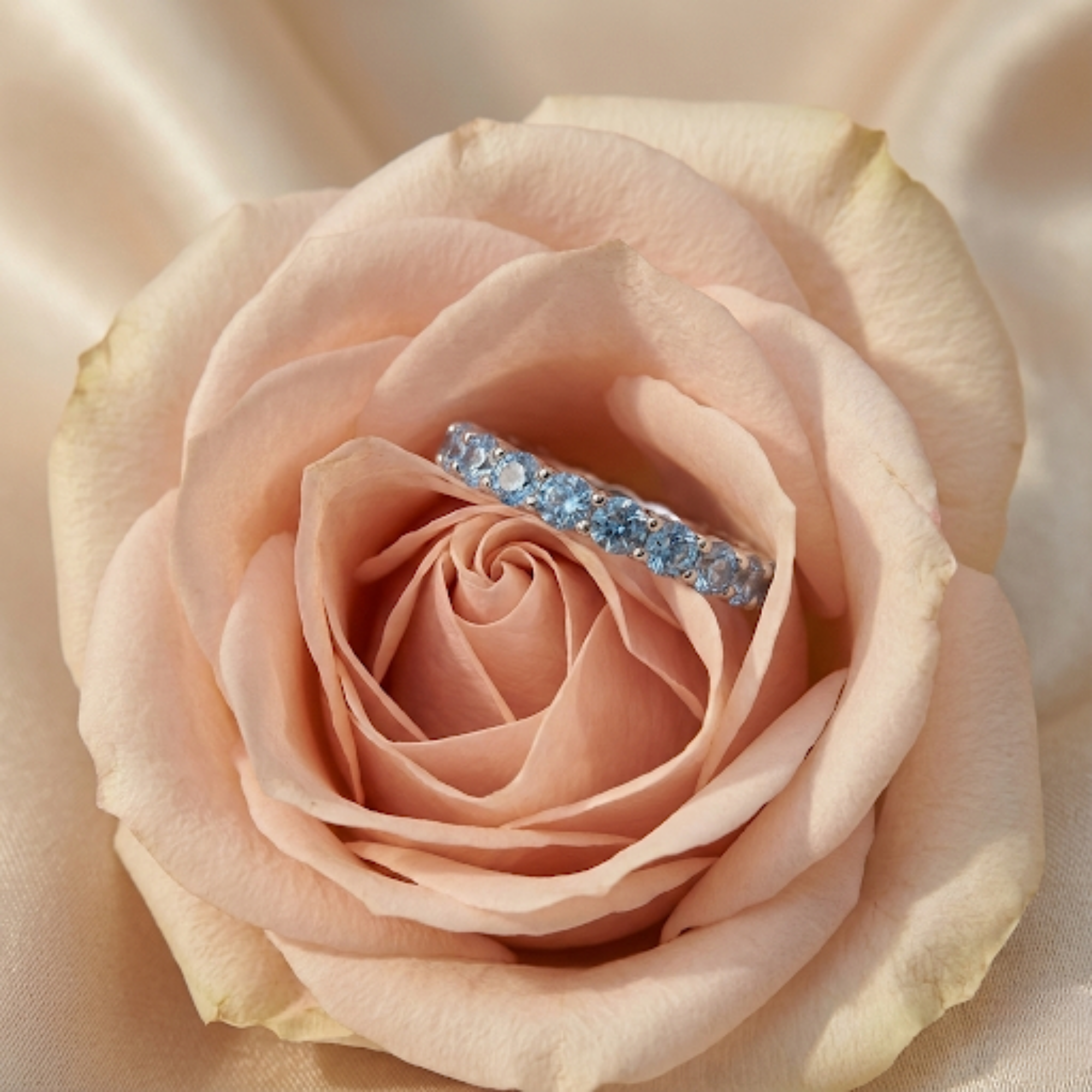 Alexandrite Eternity Ring