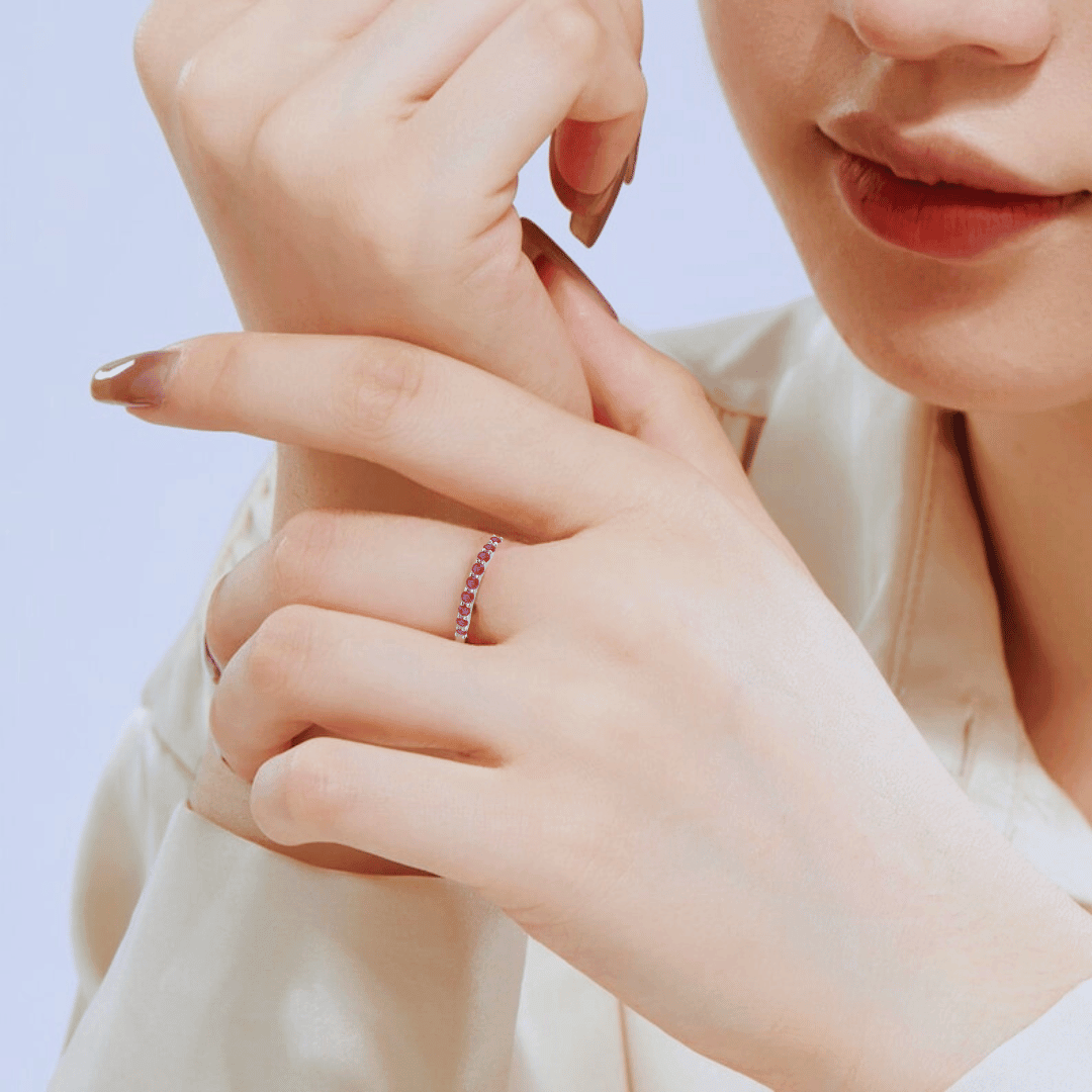 Ruby Stacking Ring