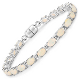 Genuine Ethiopian Opal Tennis Bracelet