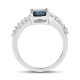 London Blue Topaz Engagement Ring