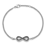 Diamond Infinity Bracelet