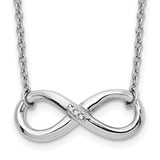 Diamond Infinity Necklace