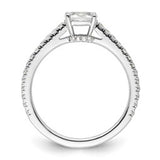 Lab Grown Diamond East-West Oval Engagement Ring