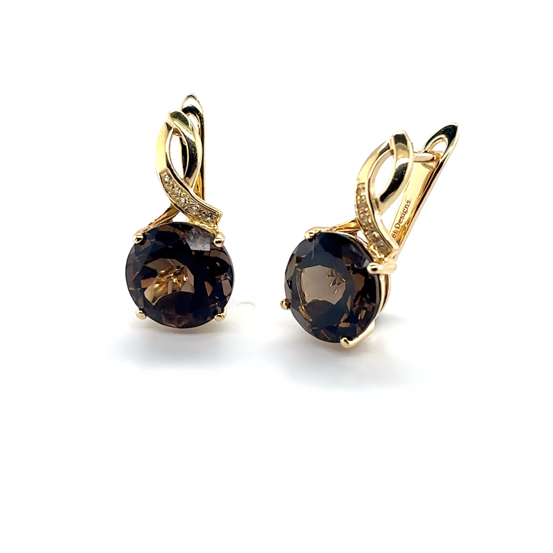Natural Black Onyx Sterling Silver Earrings
