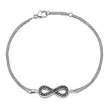 Diamond Infinity Bracelet