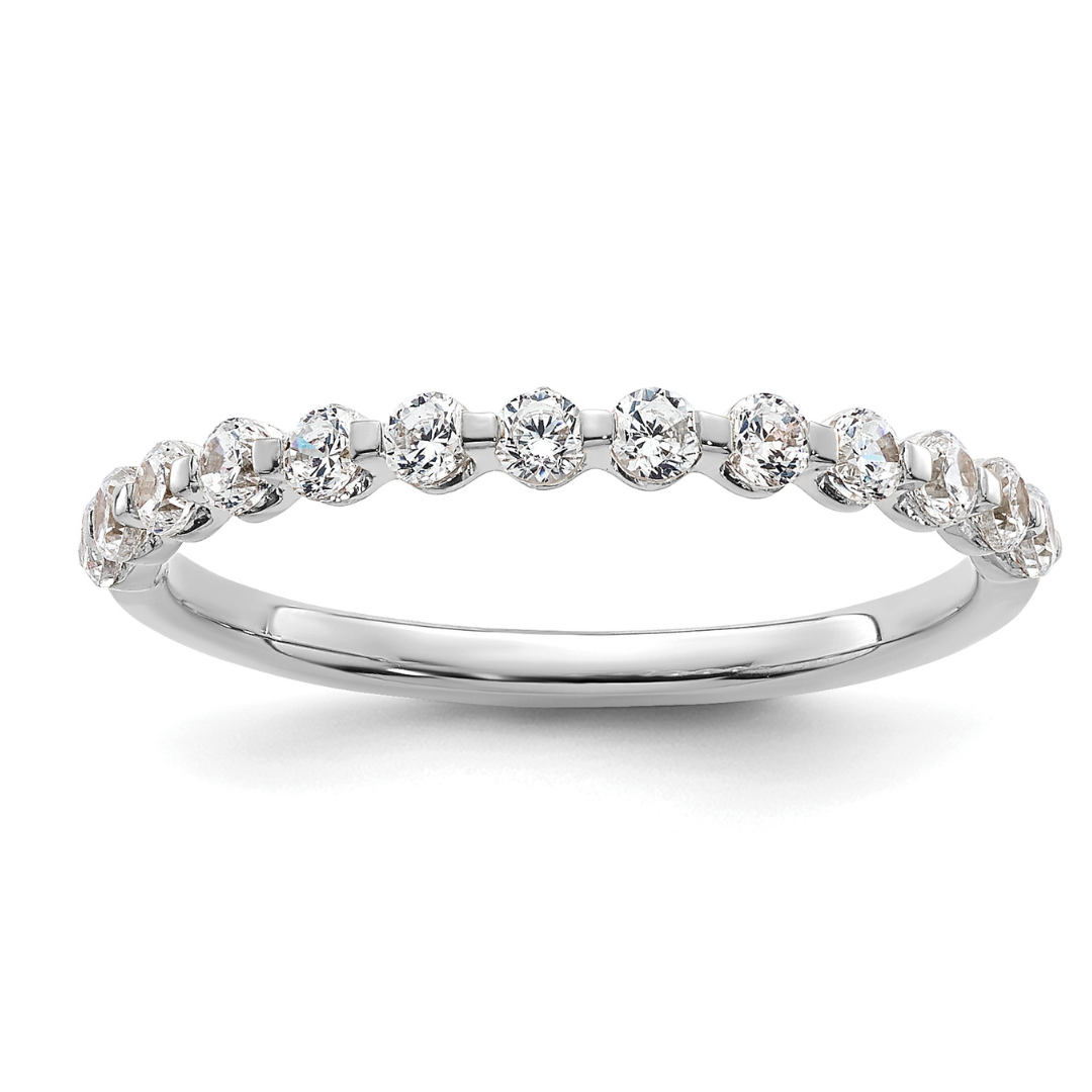 14K Gold Lab Grown Diamond Half Eternity Band Ring Fine Color Jewels 14k gold jewelry, 14k White Gold, 14K White Gold Lab Grown Diamond wedding gift, Bezel Diamond Eternity Band, bezel diamond ring, Bezel-Set Wedding Ring, DIAMOND STACKING RING, dla-dm-discount-all-145099, fine color jewels, half Eternity Band, Lab Diamond Band, QG, ring stacking, stacking ring