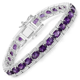 Purple Amethyst Tennis Bracelet