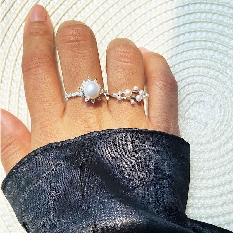 stackable ring, minimalist rings for her, anniversary gift, jewelry gift on a budget