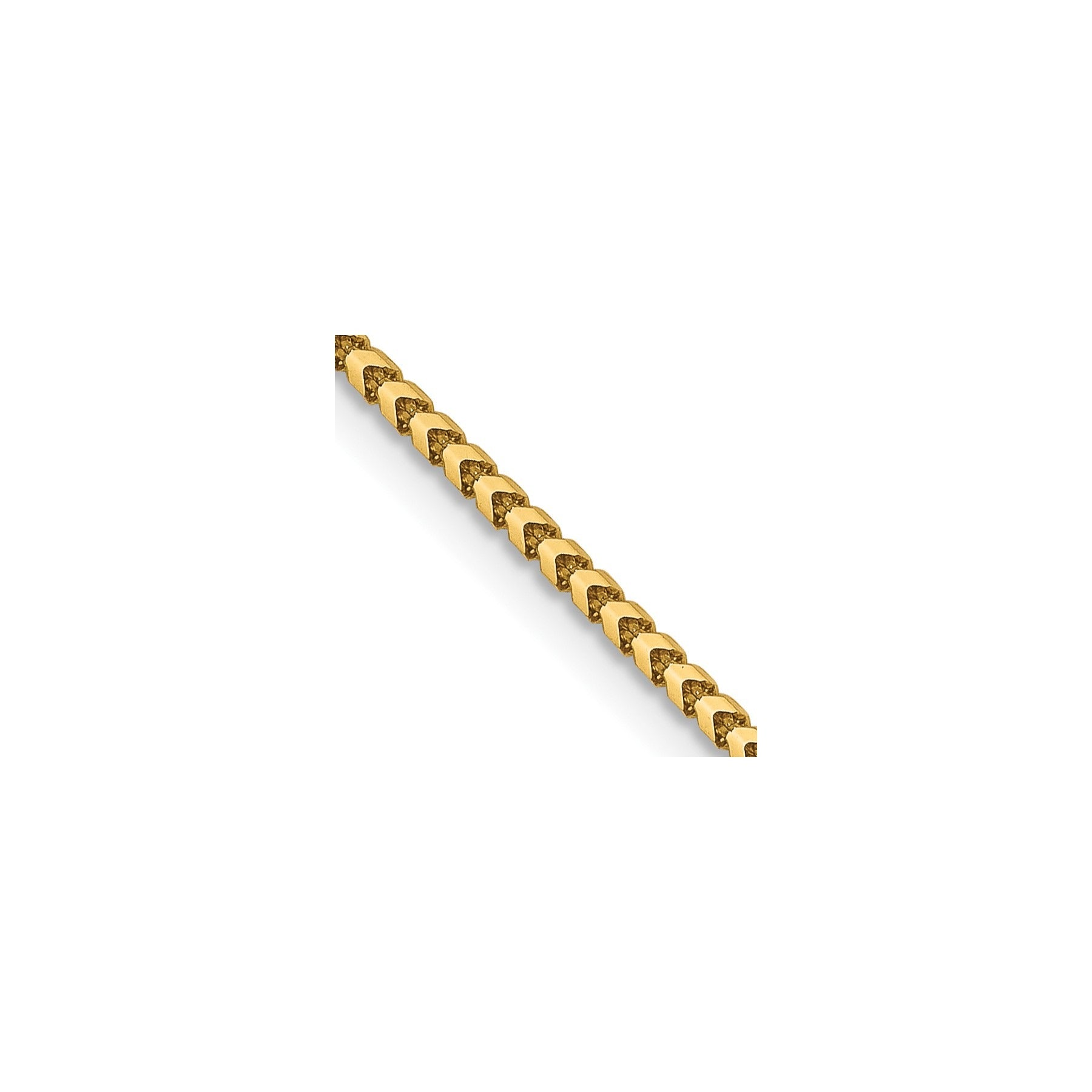 14K Yellow Gold 1.25 mm Franco Chain