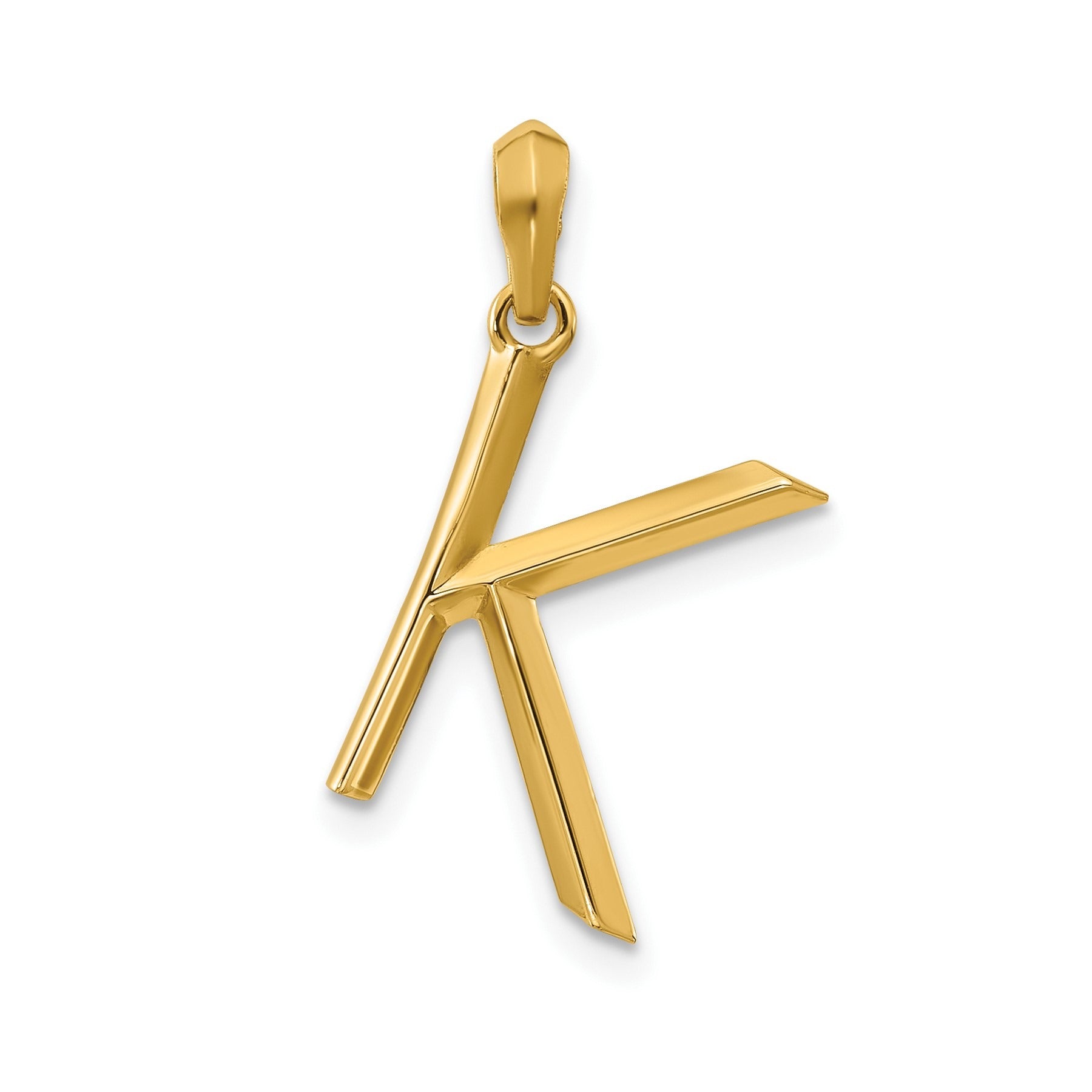 Fancy Initial Pendants