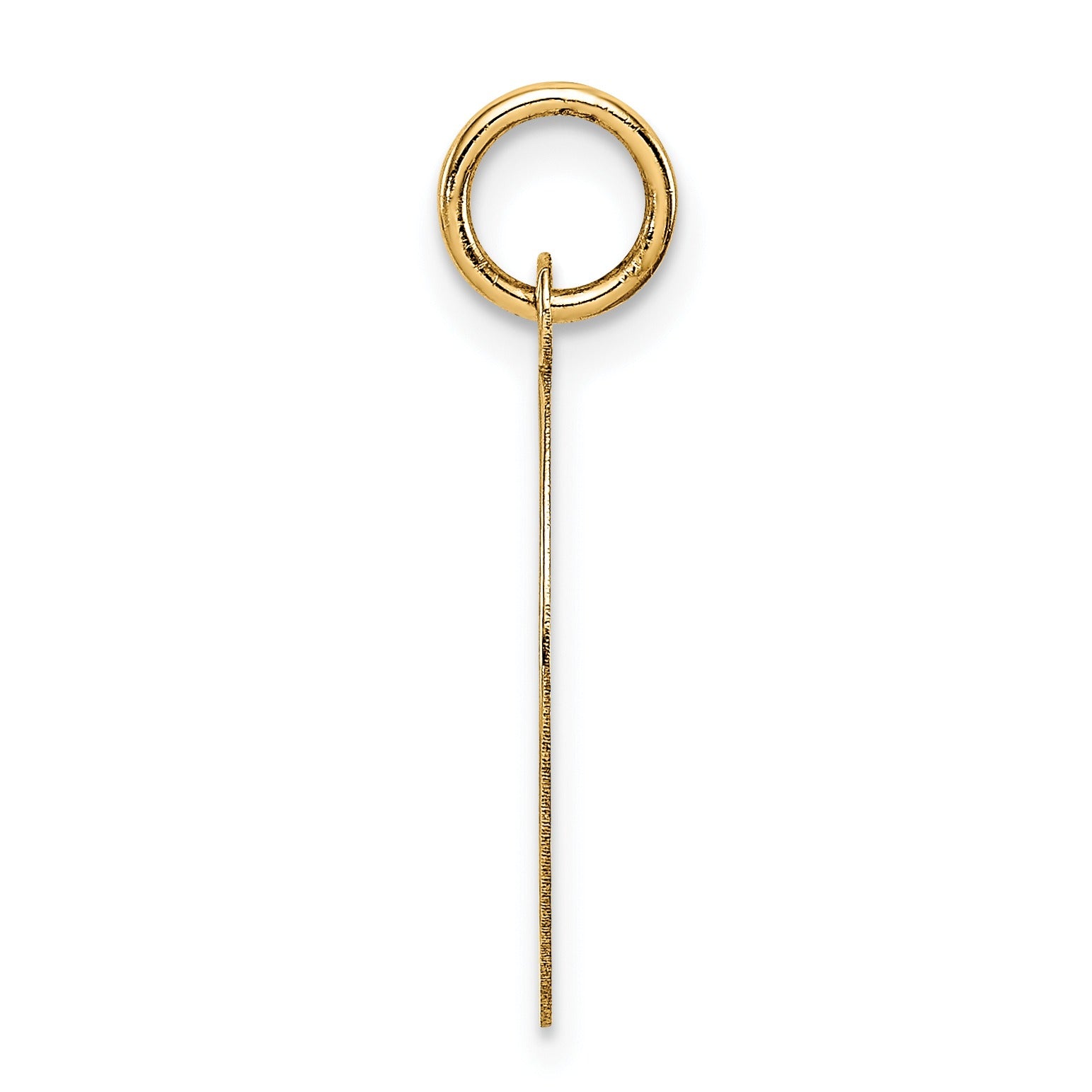 14K MIZPAH COIN 2-piece Round Charm