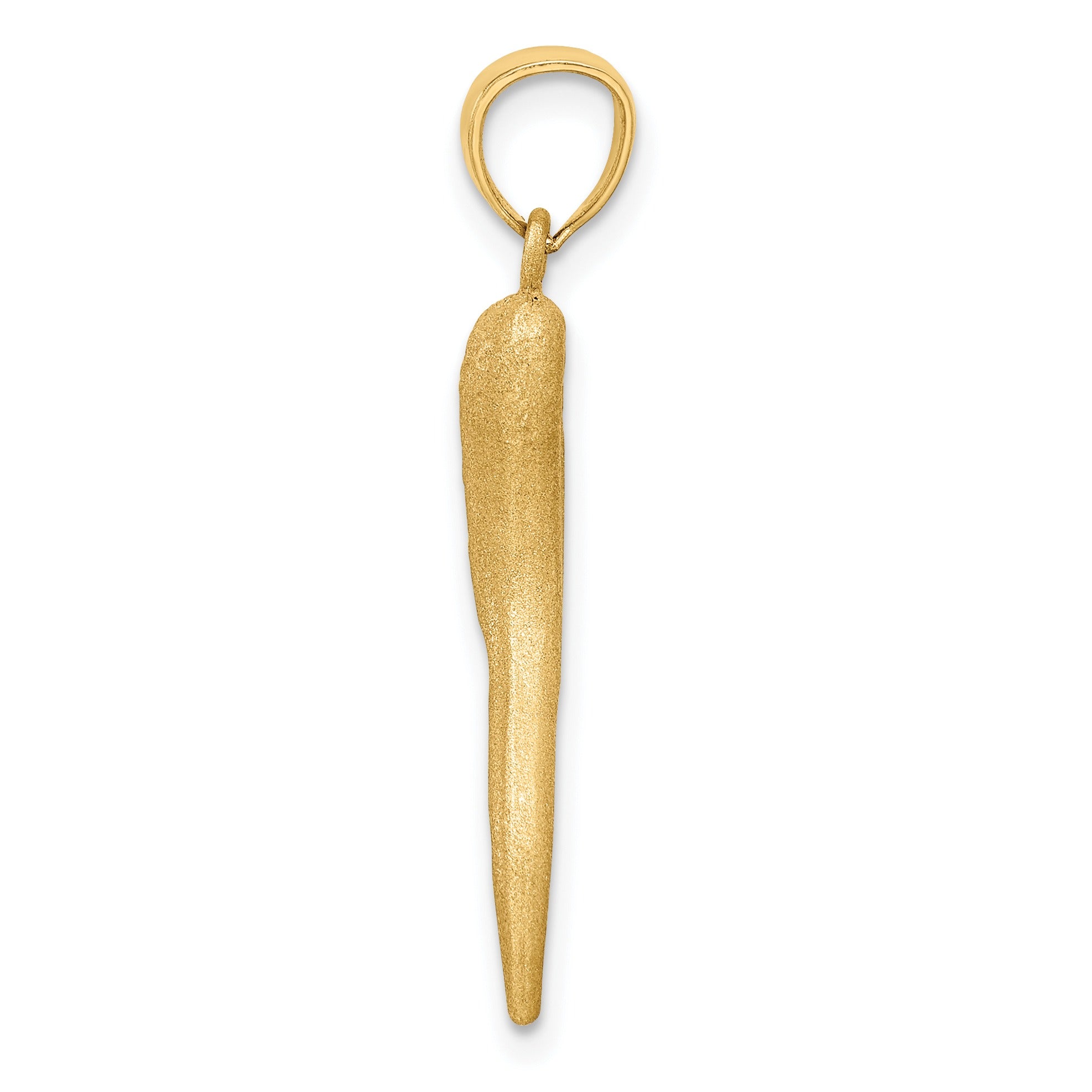 Gold Italian Horn Pendants