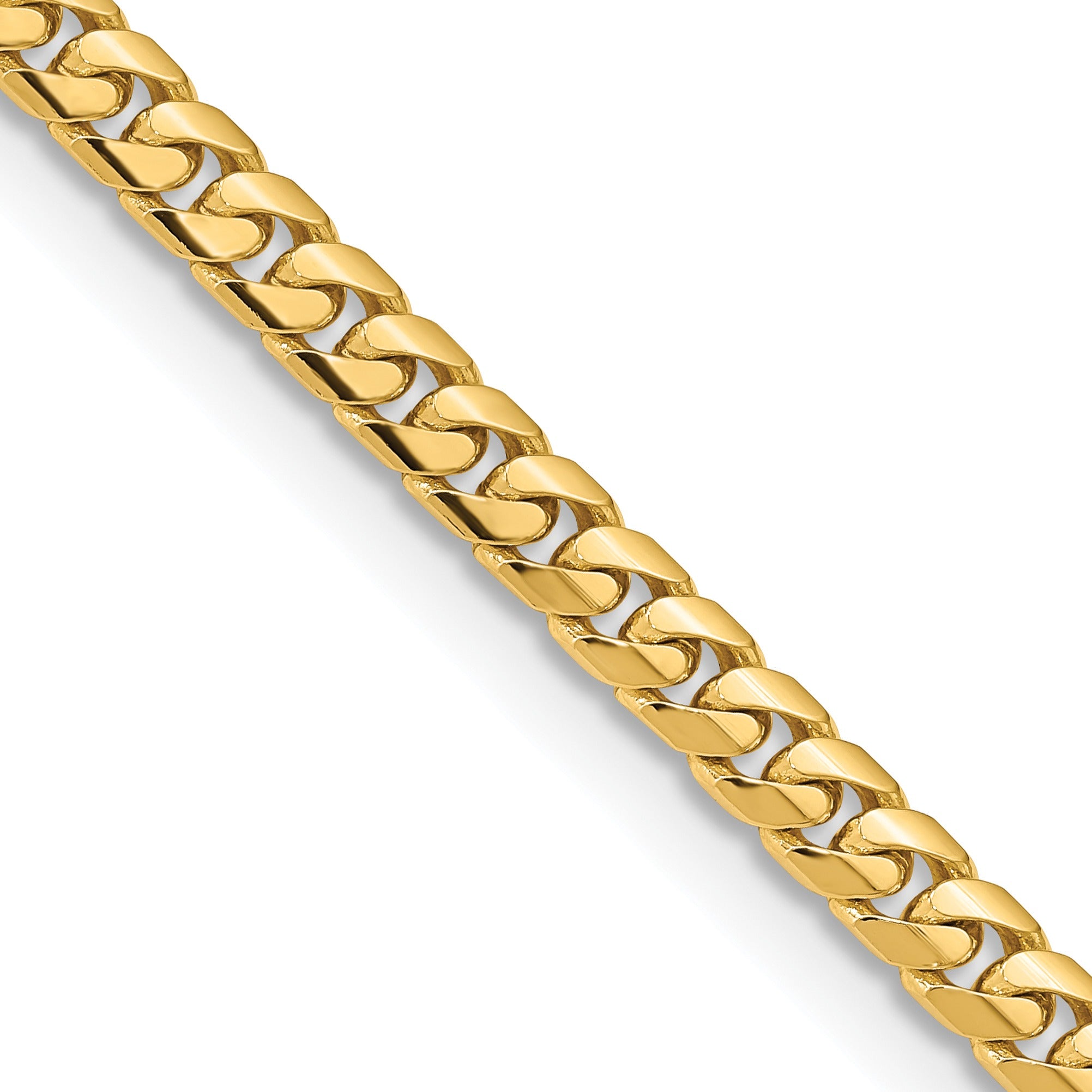 14k Gold  Miami Cuban 24 inch Chain Necklace