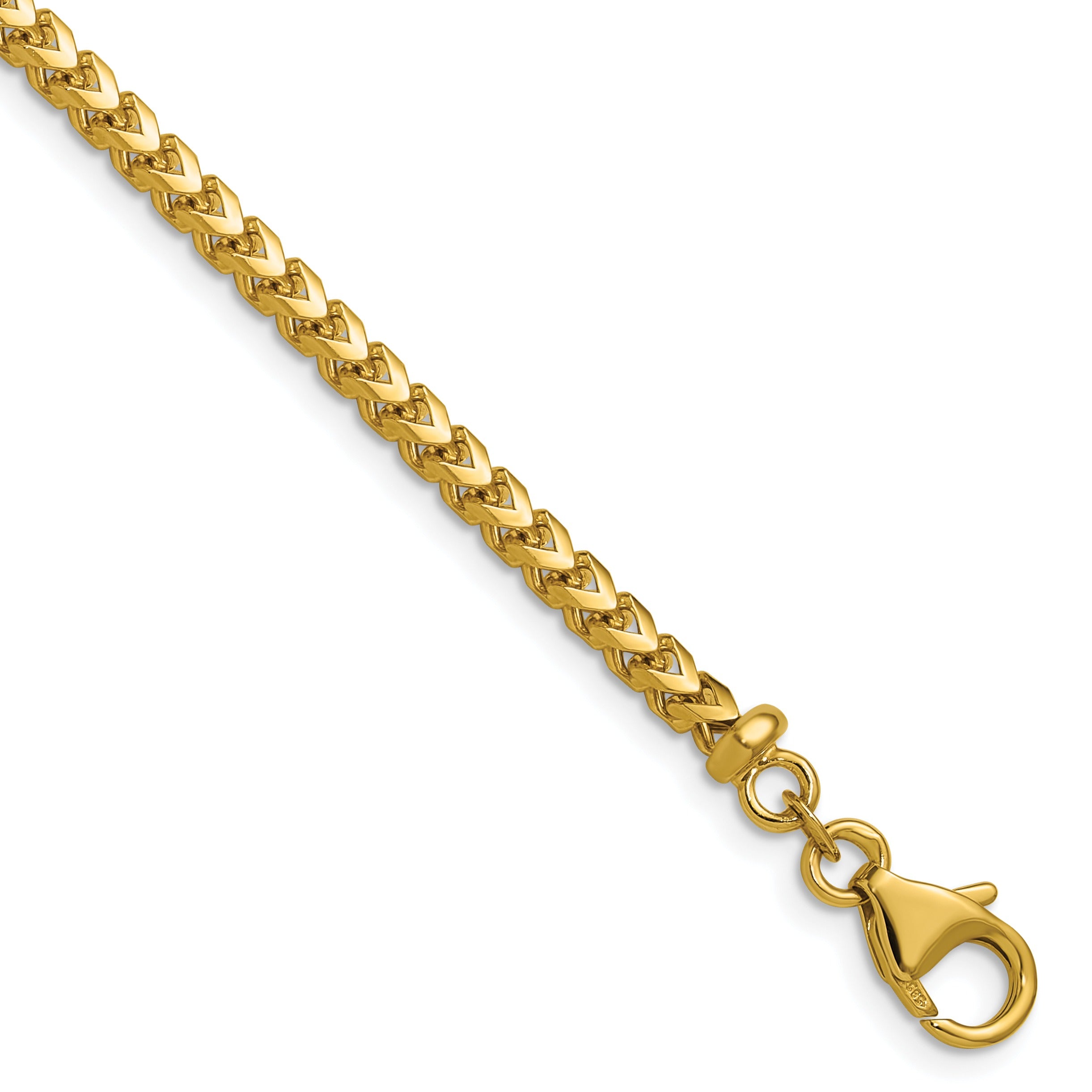 14K Yellow Gold Franco Chain 24-inch