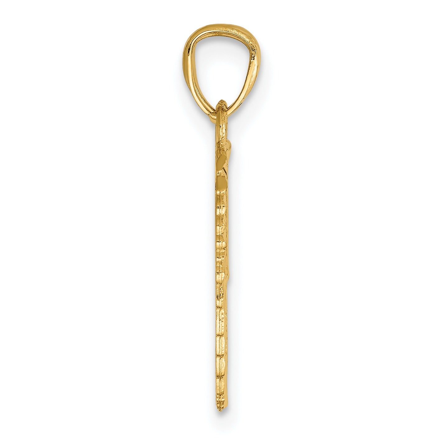 14k Gold Two-Piece Break-Apart Wings Pendant