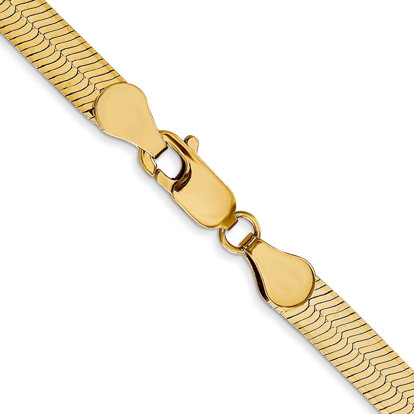 20-inch 14k Yellow Gold Silky Herringbone Chain