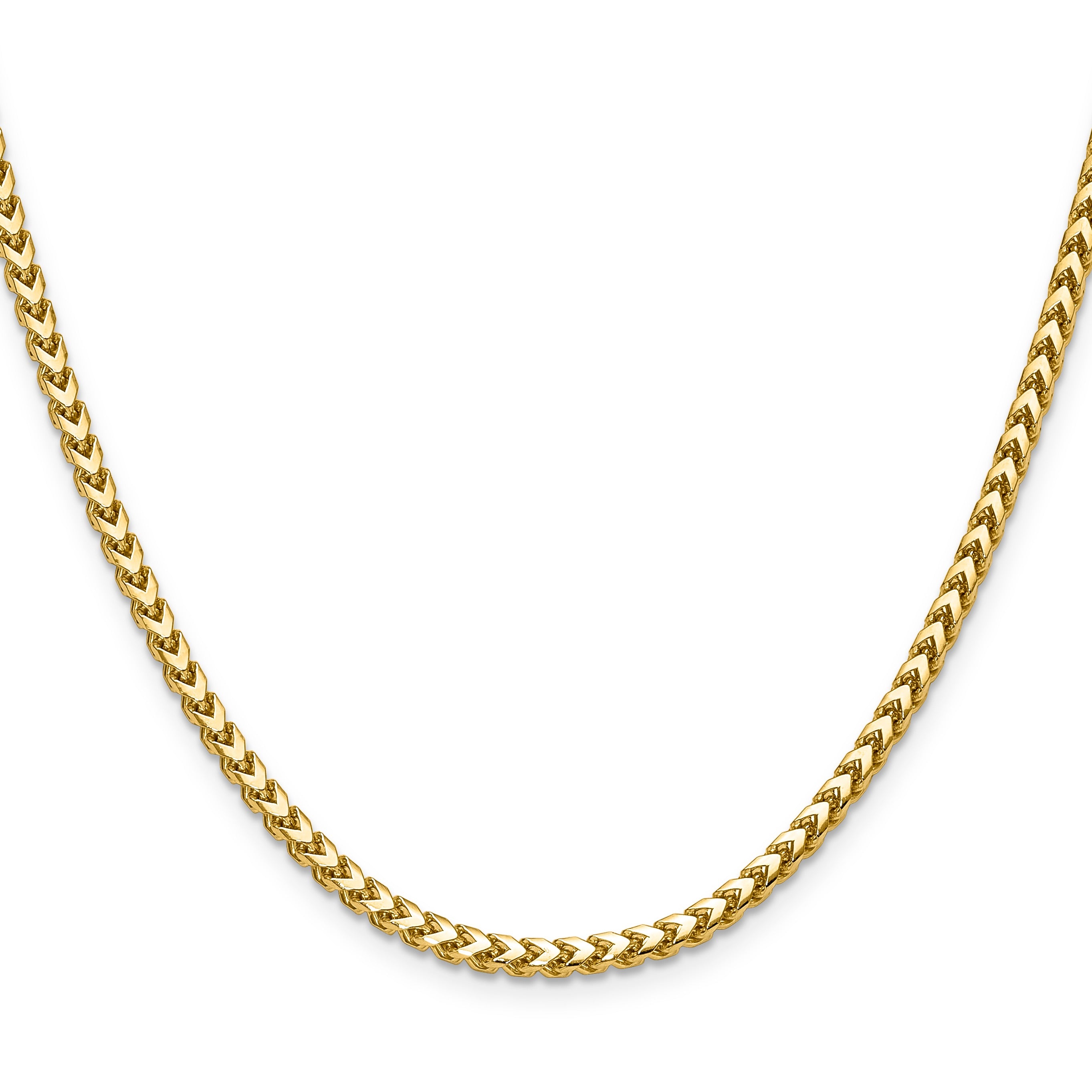 14K Yellow Gold Franco Chain 24-inch