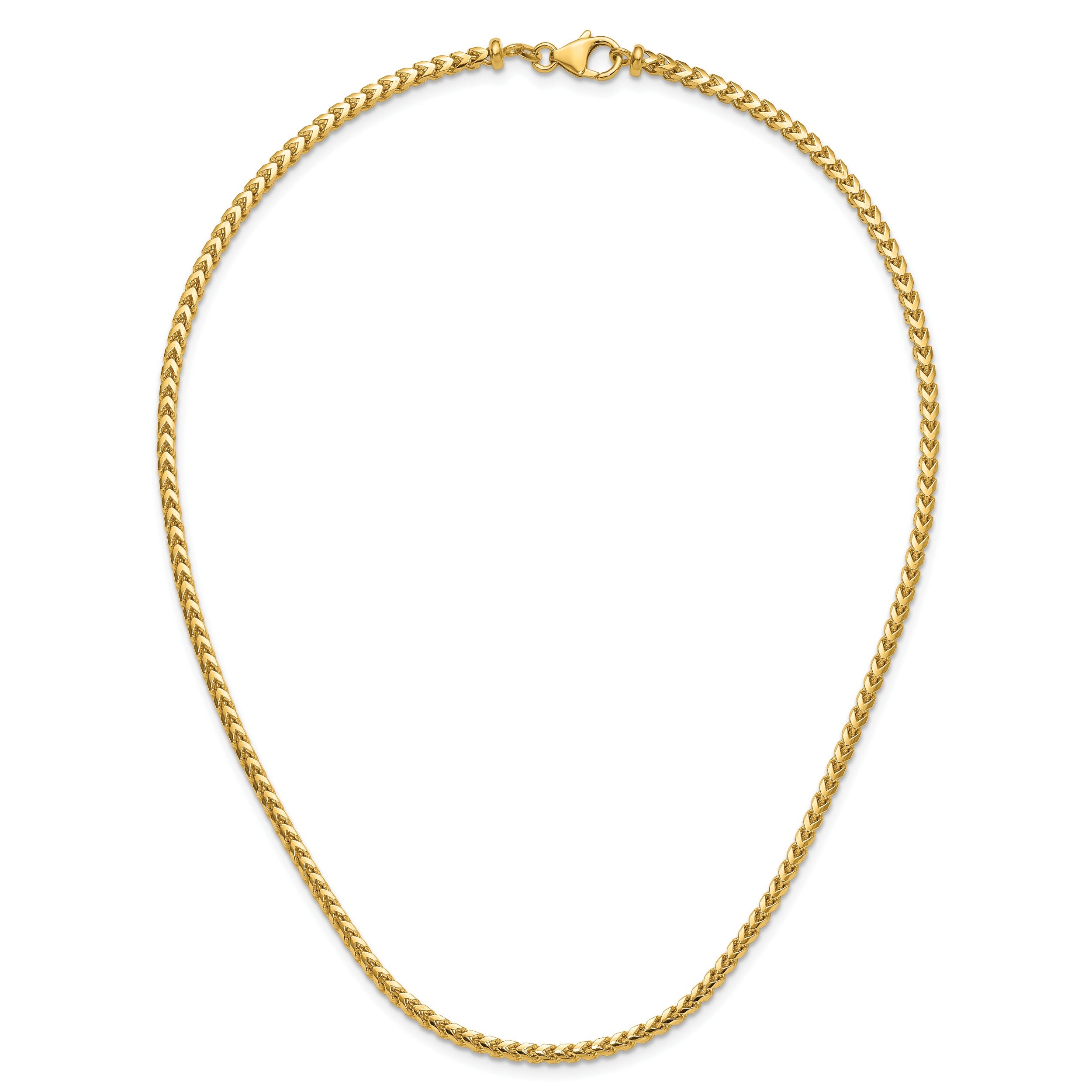 14K Yellow Gold Franco Chain 24-inch