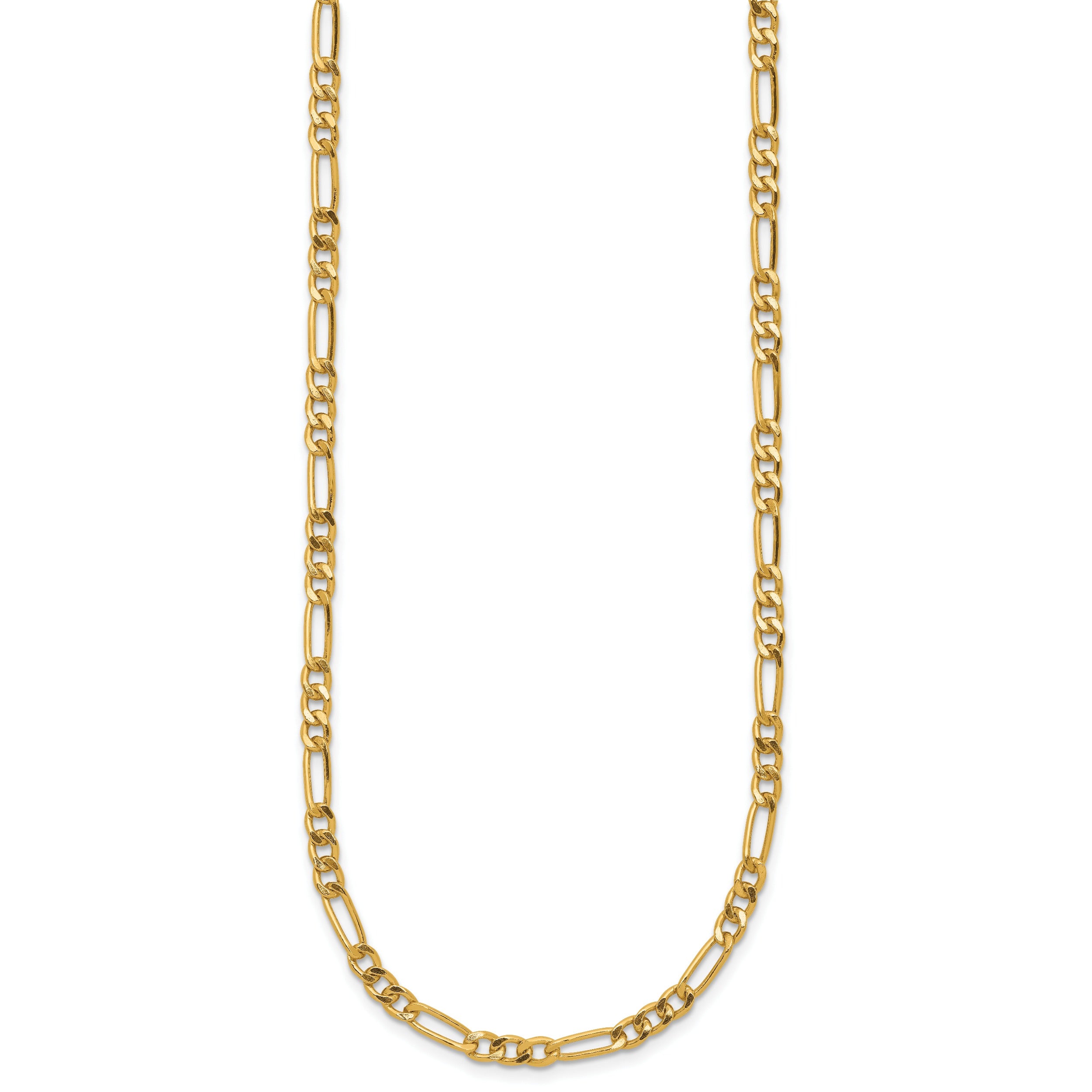 1/20 14K Yellow Gold Filled Figaro Chain