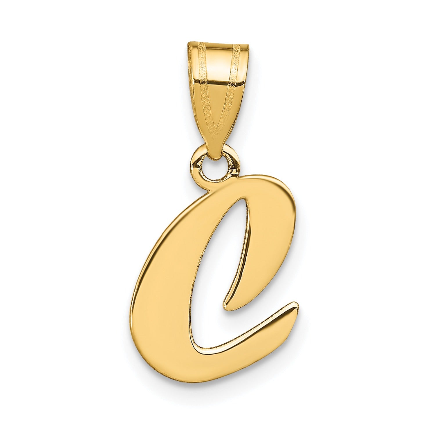 Gold Initial Pendant