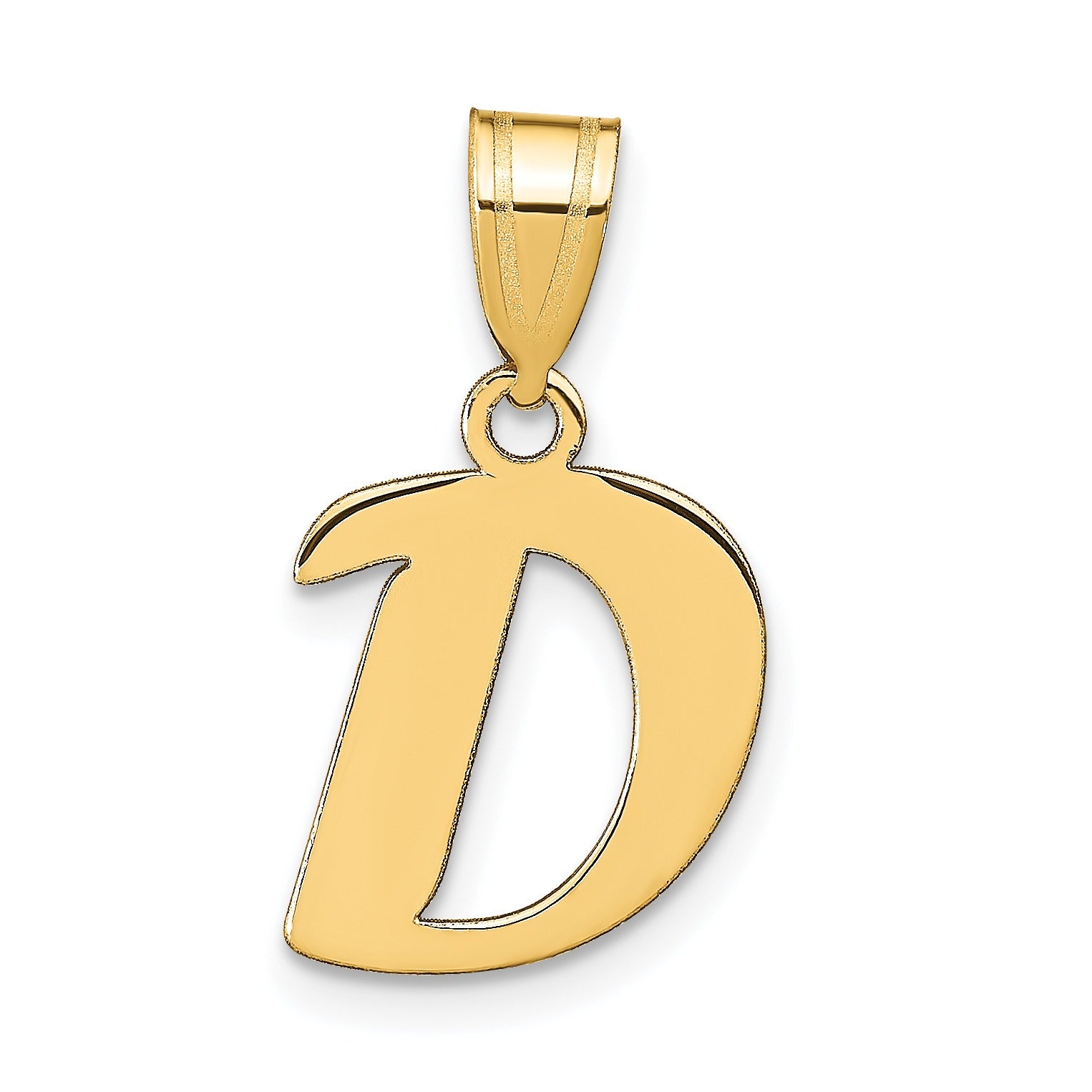 Gold Initial Pendant