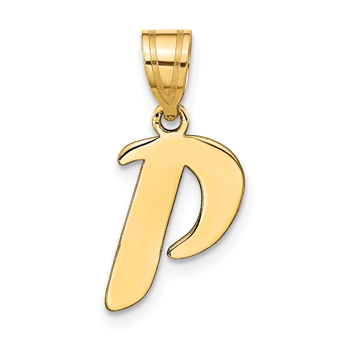 Gold Initial Pendant