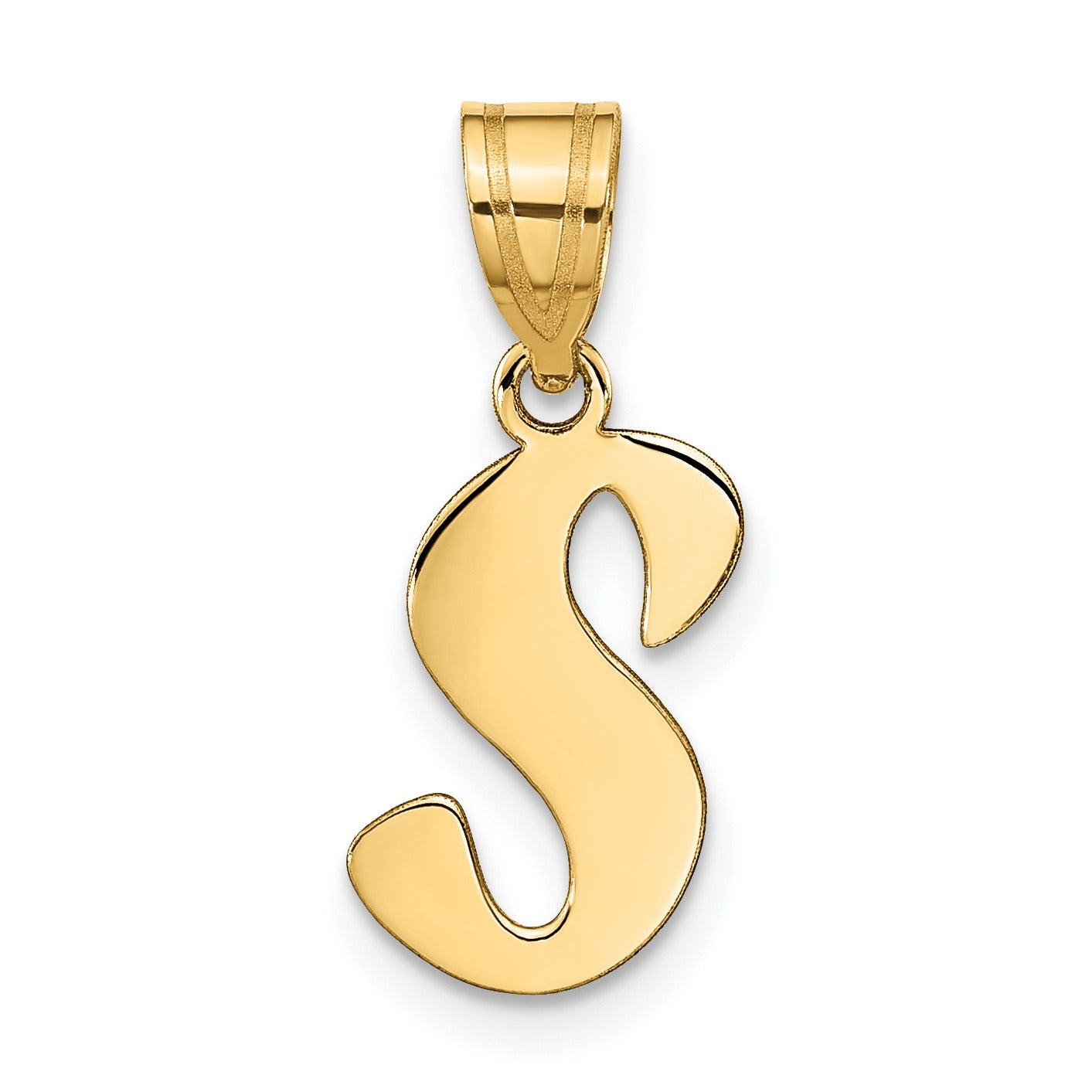 Gold Initial Pendant