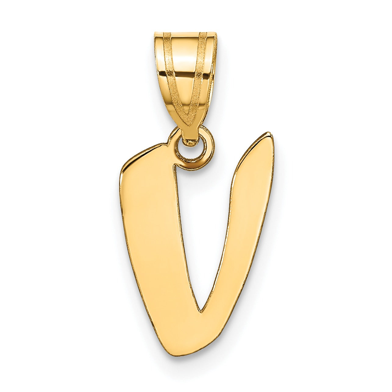 Gold Initial Pendant
