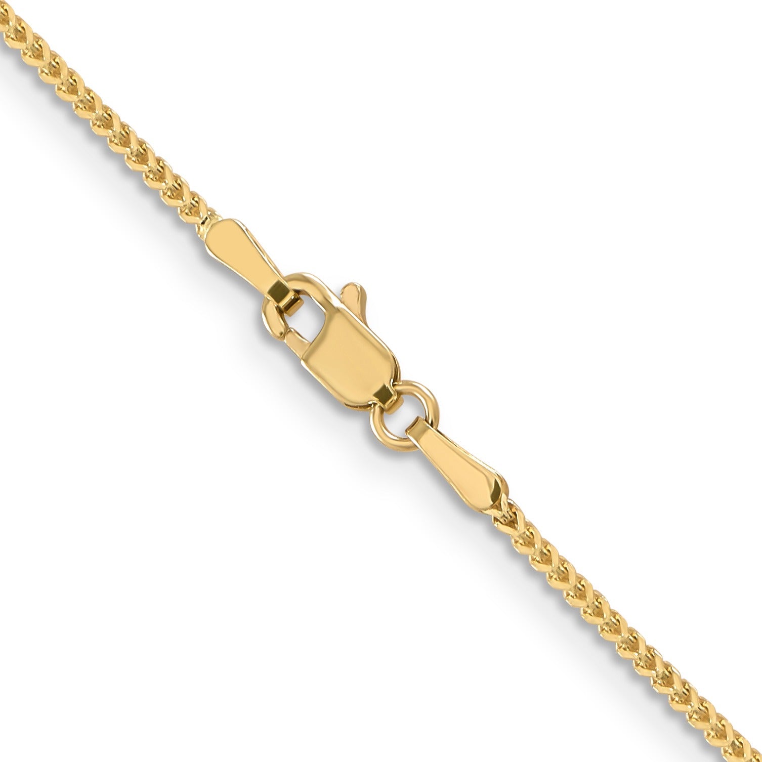 14K Yellow Gold 1.1 mm Franco Chain