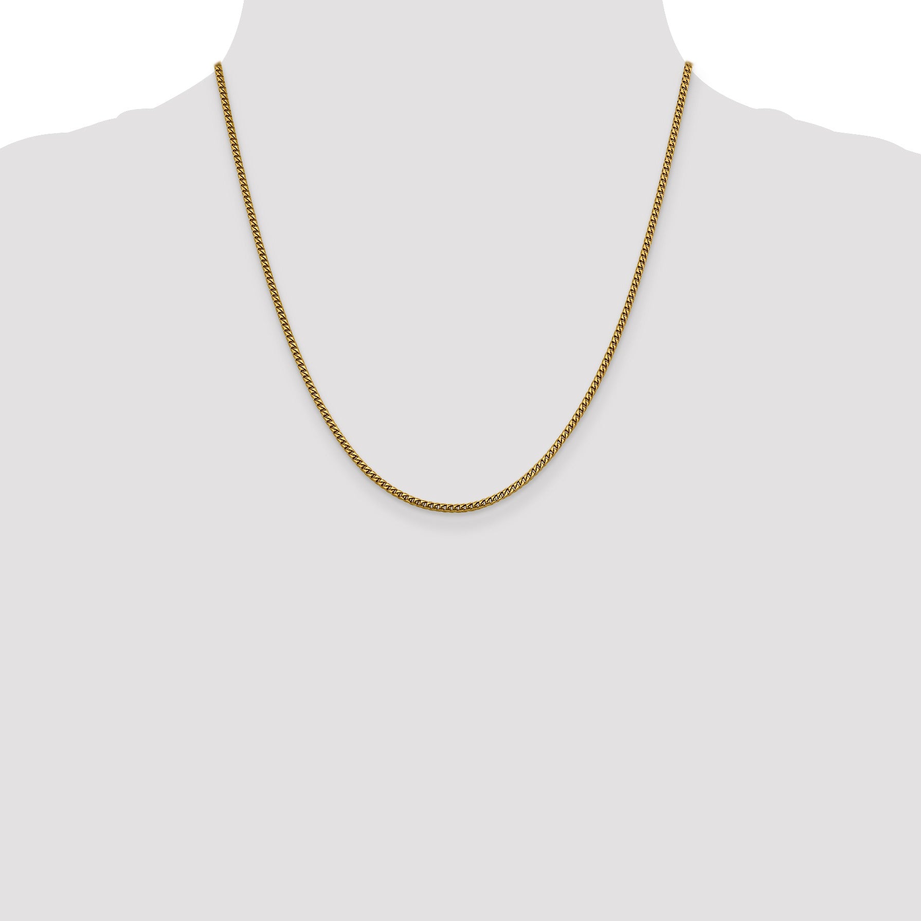 14K Yellow Gold Franco Chain 20-inch