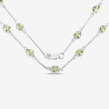 Genuine Peridot By The Yard Necklace