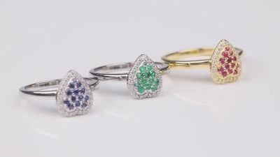 video of sapphire ring sapphire heart ring heart sapphire ring sapphire silver ring silver heart ring silver sapphire ring
