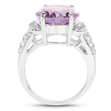 Genuine Lavender Amethyst Engagement Ring