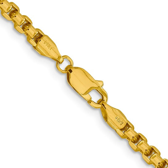 Round Box Chain for Men 22 inch