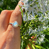 Moissanite ring design, affordable ring design