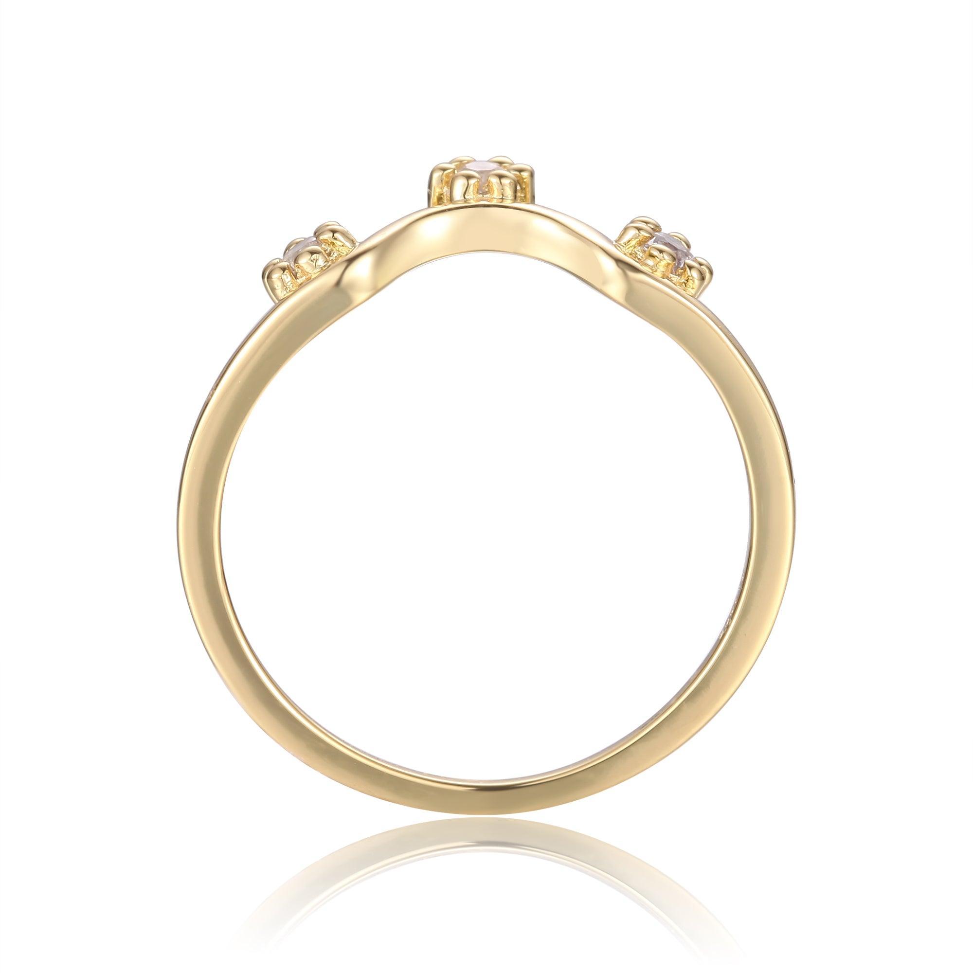 white sapphire ring design, barbie inspired jewelry, affordable ring design