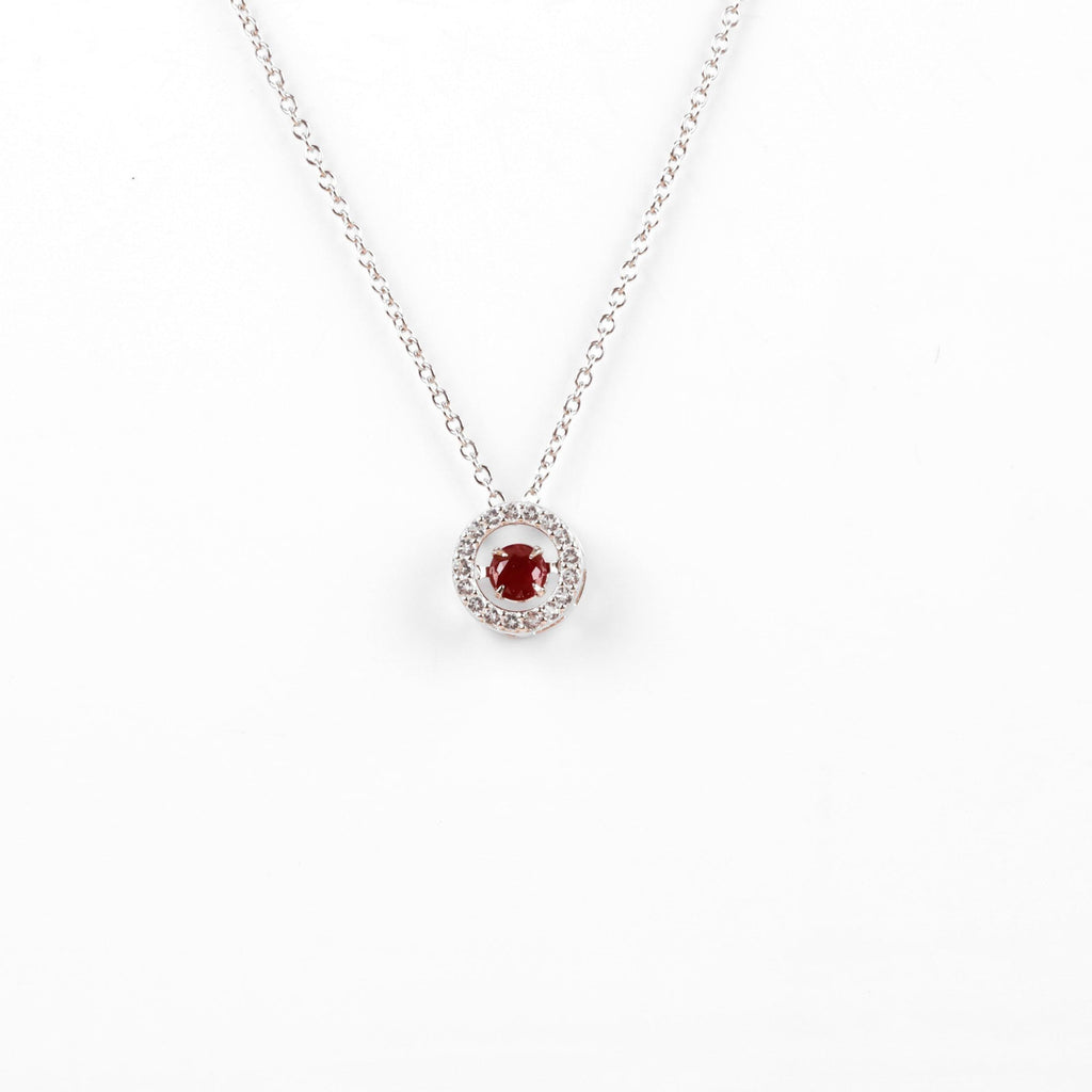 Ruby Dancing Necklace