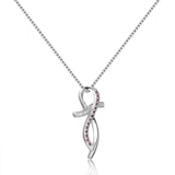 Dainty Round cut Genuine Ruby Necklace Pendant with White Sapphire