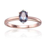 Alexandrite Solitaire Ring