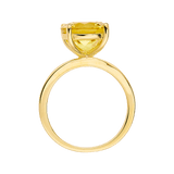 Summer's Glow Canary Ring - FineColorJewels